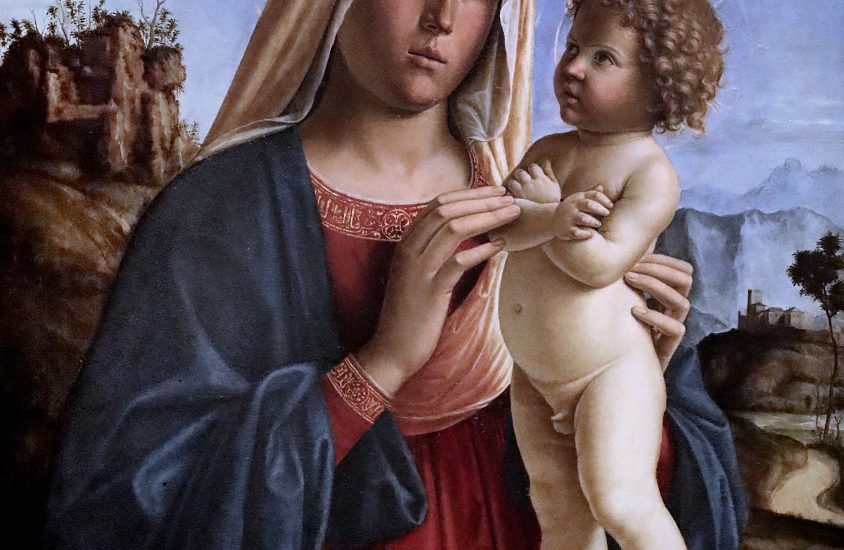 Maria con el niño